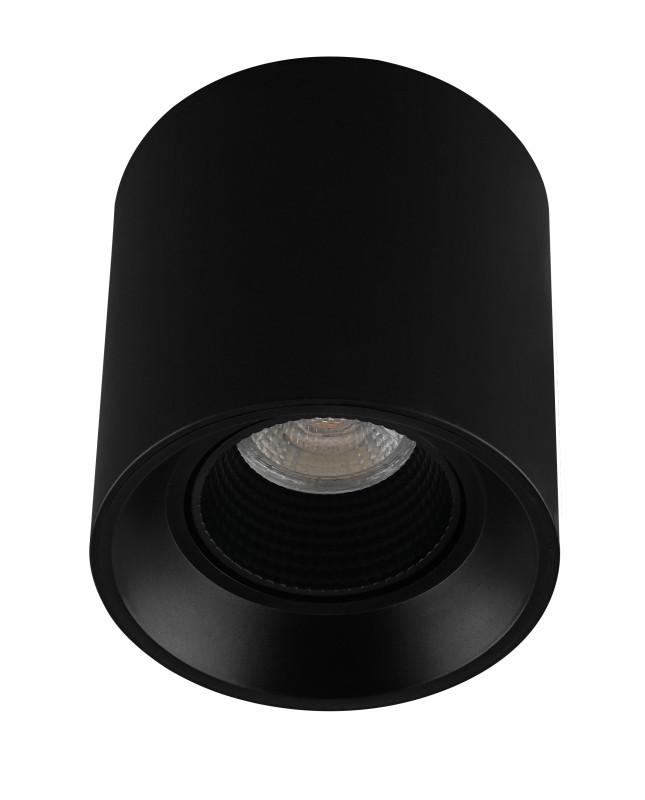 Светильник 10Вт GU5.3 IP20 LED накладной пластик черн./черн. DENKIRS 654427