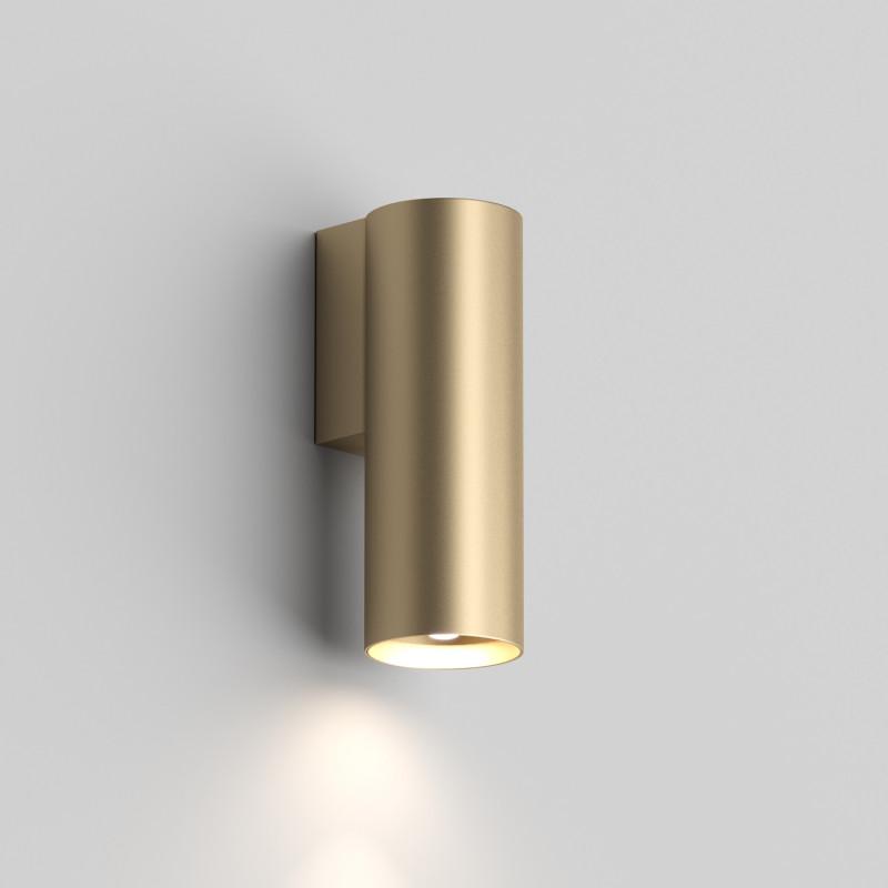 Светильник 15Вт GU10 IP20 LED настен. алюм. матов. зол. DENKIRS 723062