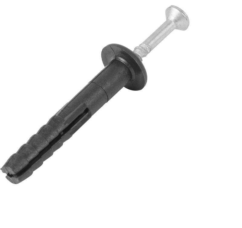 Дюбель-гвоздь полипропилен SM-G 6х40 гриб. манжета EcoPlast 953362