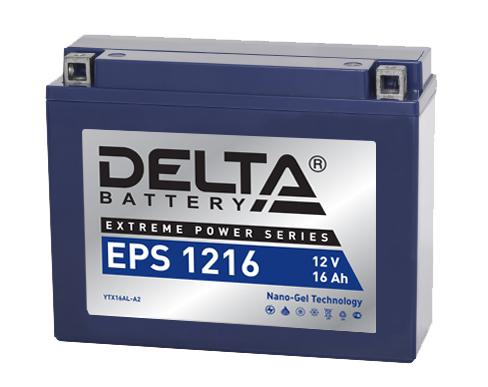 Аккумулятор стартерный 12В 16А.ч EPS 1216 Delta 3401010090005
