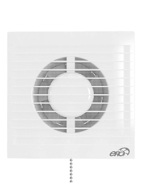 Вентилятор накладной E D100 сетка тяг. выкл. ERA E 100 S -02