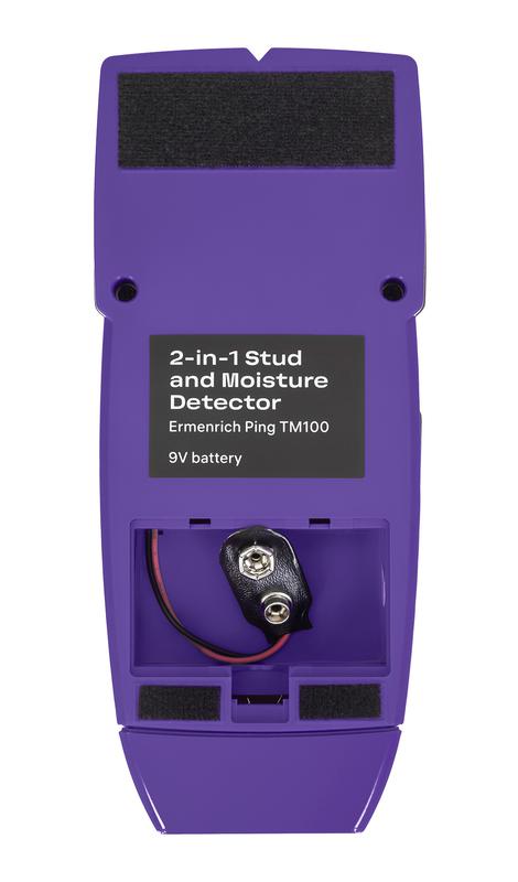 Детектор проводки и датчик влажности ("2 в 1") Ping TM100 Ermenrich 85681