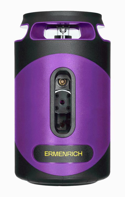 Уровень лазерный PLUS LN40 фиолет. Ermenrich 84638