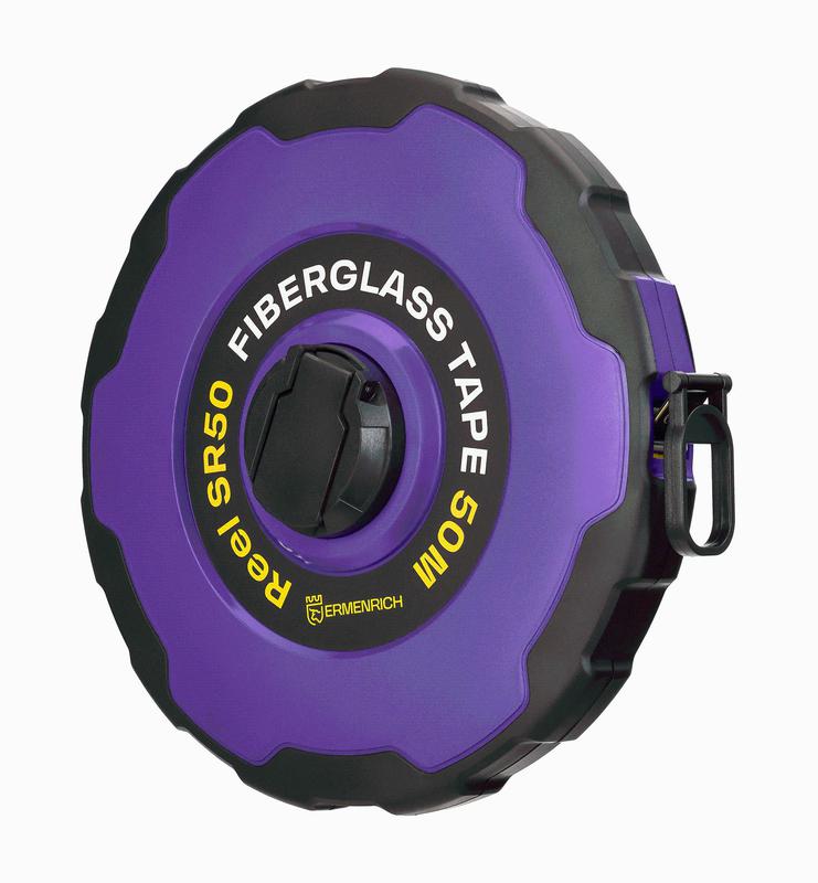 Рулетка Reel SR50 фиолет. Ermenrich 86177