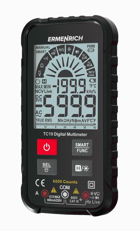 Мультиметр цифровой Zing TC19 Ermenrich 82984