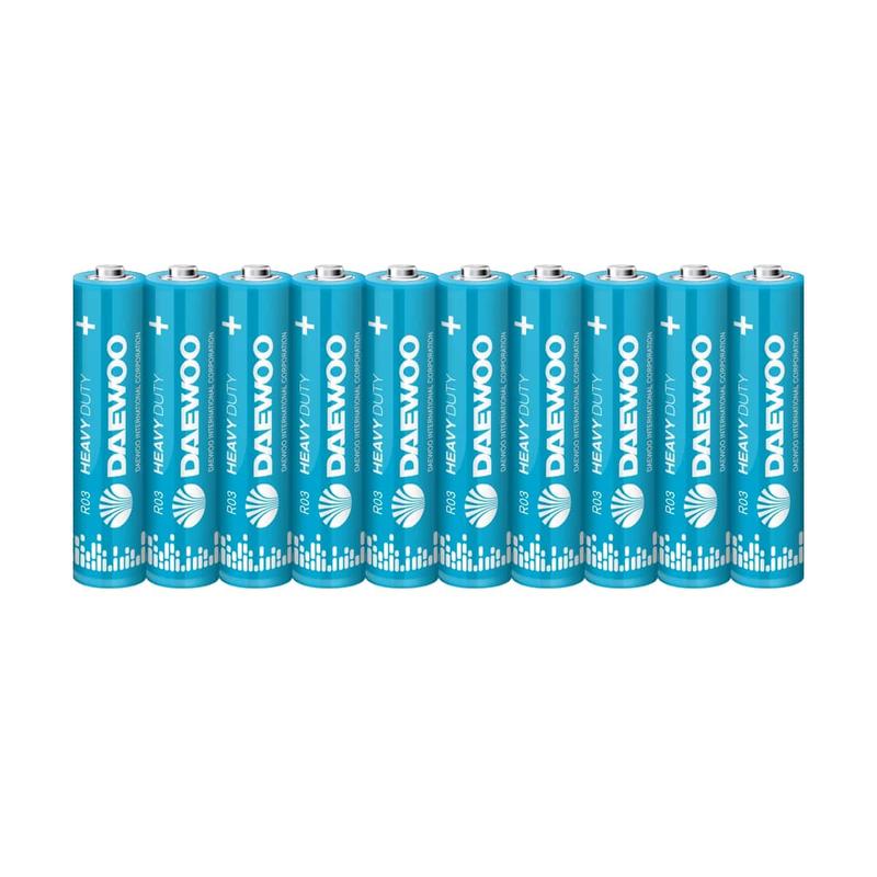 Элемент питания солевой AAA/R03 1.5В Heavy Duty Shrink-10 (уп.10шт) DAEWOO 5042148