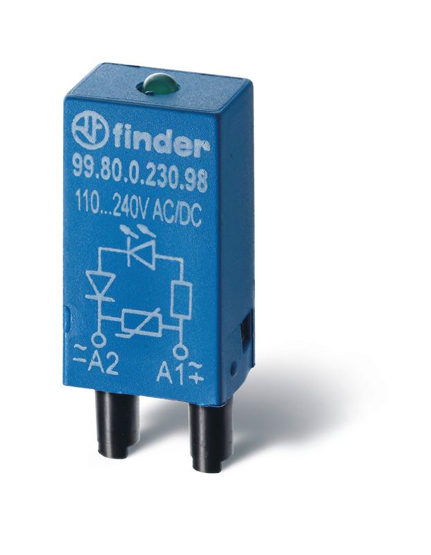 Модуль защиты RC-цепь 110...240В AC/DC FINDER 9980023009