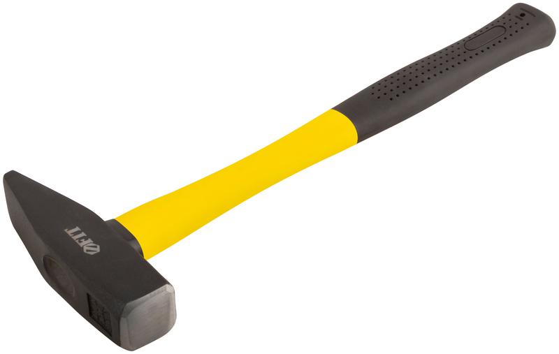 Молоток кованый 800г фибергласовая ручка FIT 44287