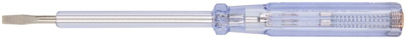 Отвертка индикаторная бел. ручка 100-500 В 190мм FIT 56529