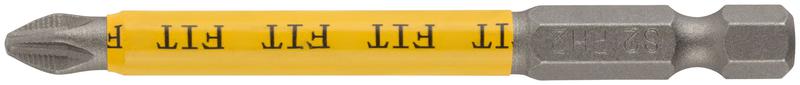 Набор бит кованые сталь S2 односторонние 75мм PH2 профи блистер (уп.10шт) FIT 57528