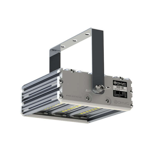 Светильник светодиодный взрывозащ. УСС-18 Д 2Ex 4000К IP67 12-38/12-55В AC/DC крепление скоба ФОКУС USS00-018D3DDF02F02002