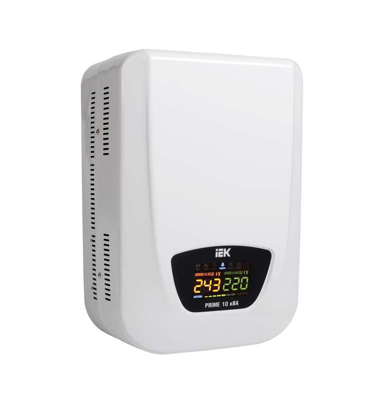 Стабилизатор напряжения Prime 10кВА настен. IEK IVS32-1-10000