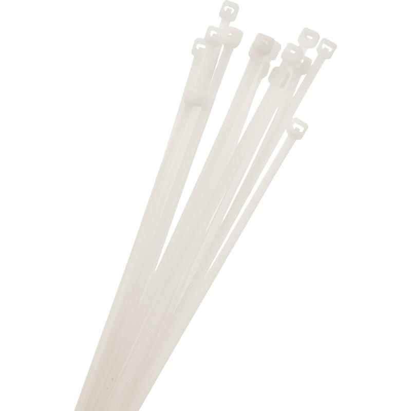 Хомут кабельный (стяжка) PCT 4.8х250-100WH PA6.6 (уп.100шт) JazzWay 5054004