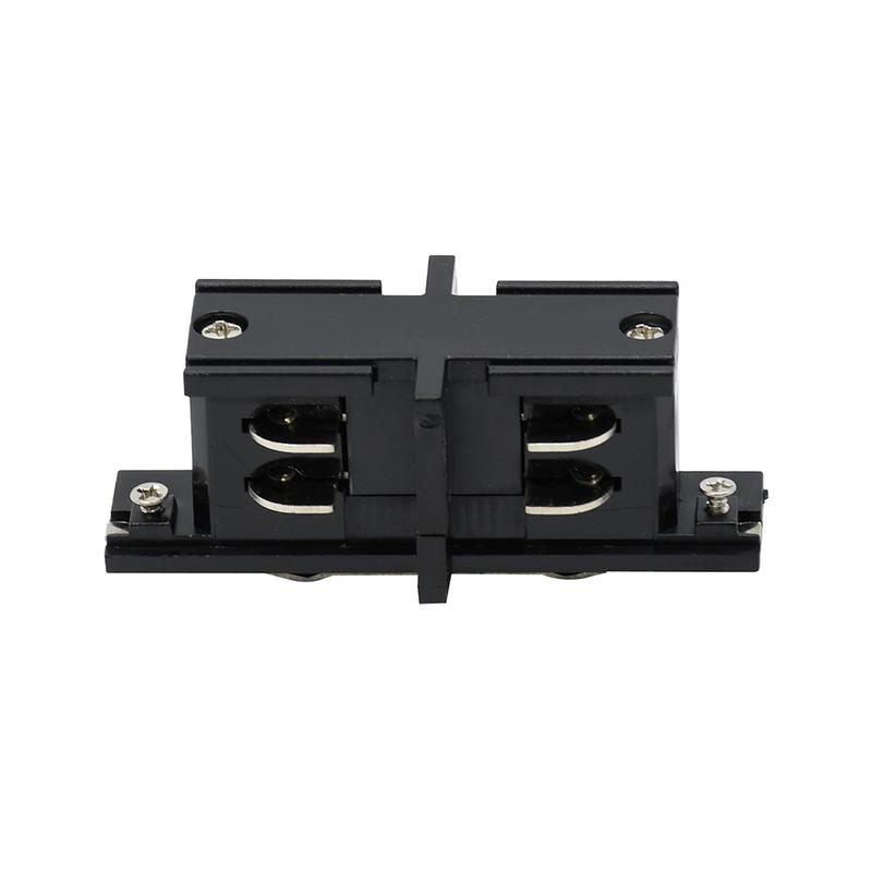 Аксессуар к шинопроводу трехфазному 3P PTR CI-BL SHORT коннектор Pro+ черн. JazzWay 5062986