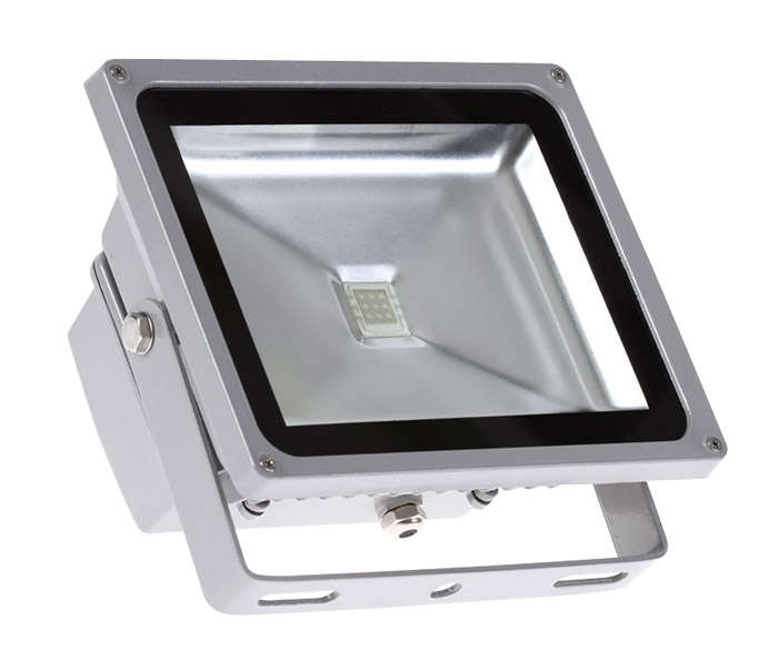Прожектор светодиодный PFL-20W/BLUE/GR LED 20Вт IP65 JazzWay 1006226