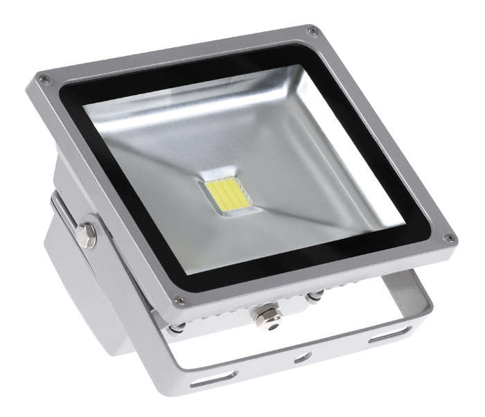 Прожектор светодиодный PFL-50W/CW/GR LED 50Вт 6500К IP65 JazzWay 1001306