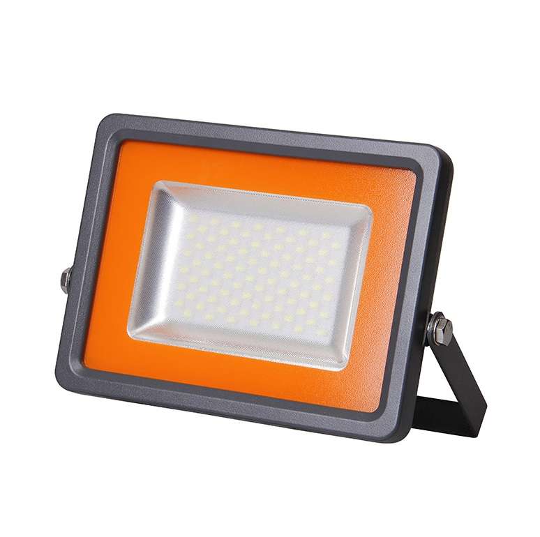 Прожектор светодиодный PFL-S2-SMD 100Вт 6500К IP65 матов. стекло JazzWay 2853325С