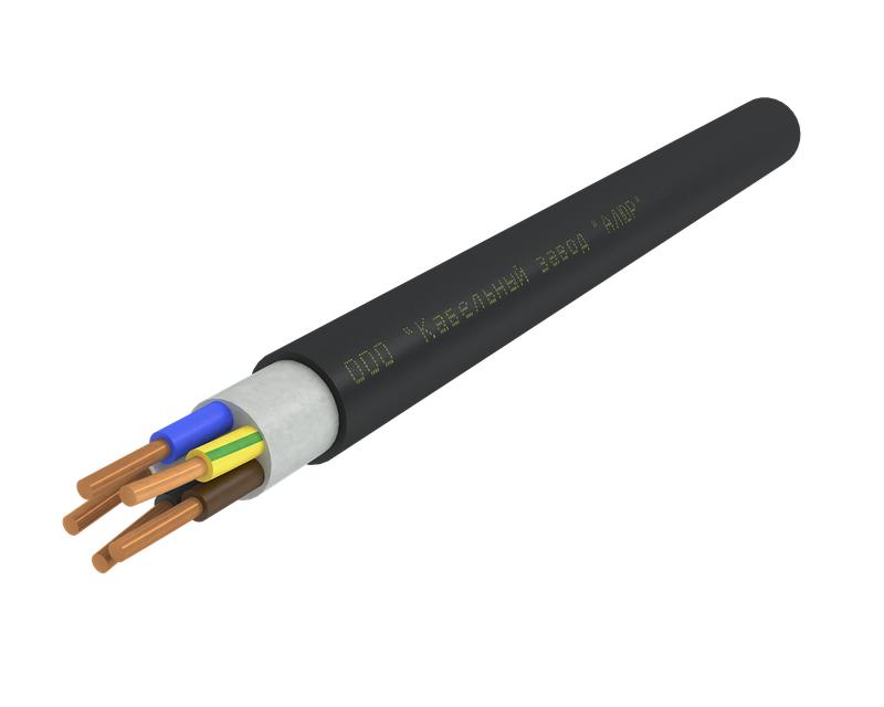 Кабель ППГнг(А)-HF 5х4 ОК (N PE) 0.66кВ (м) АЛЮР 00-00009626