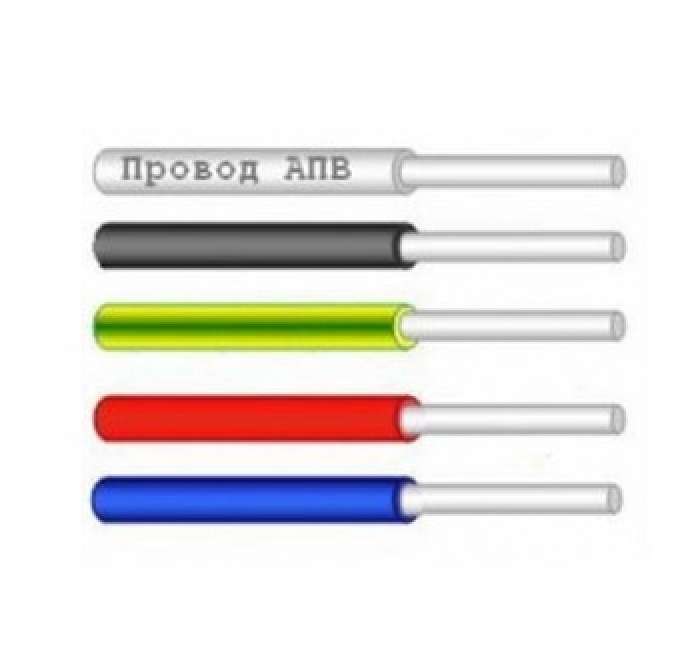 Провод АПВ 50 МЖ К (м) Сарансккабель