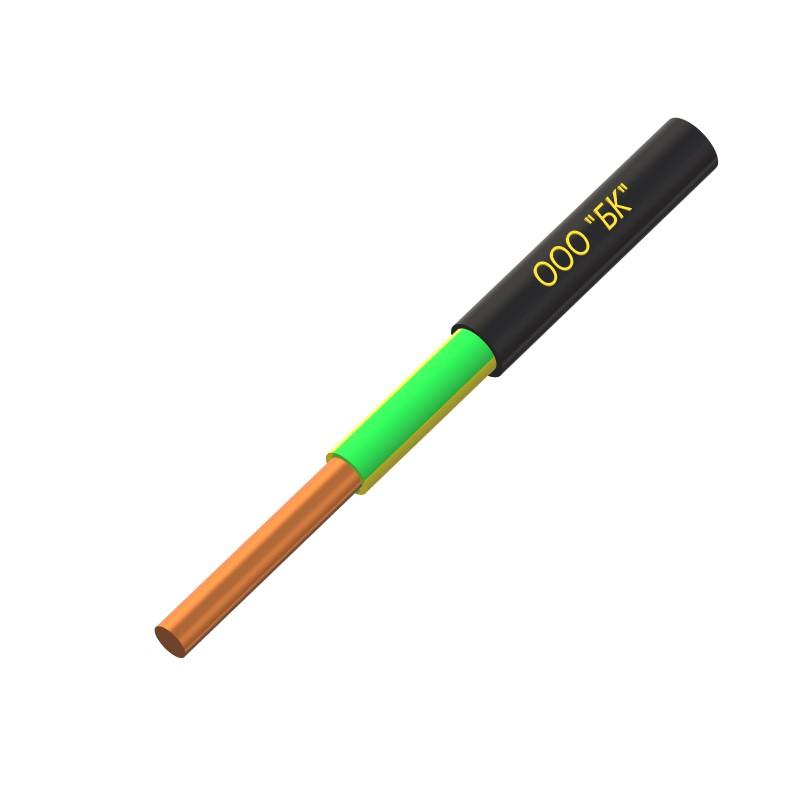 Кабель ВВГнг(А)-FRLSLTx 1х4 Ж/З (уп.500м) БийскКабель ВК00035327