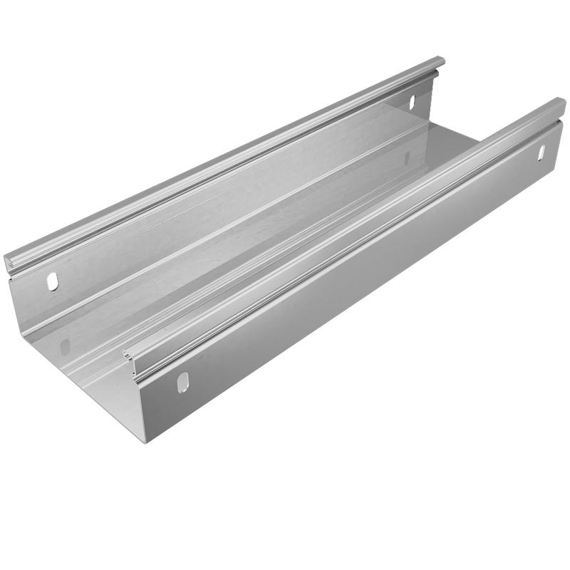 Лоток листовой неперфорированный 300х50 L3000 сталь 1мм 