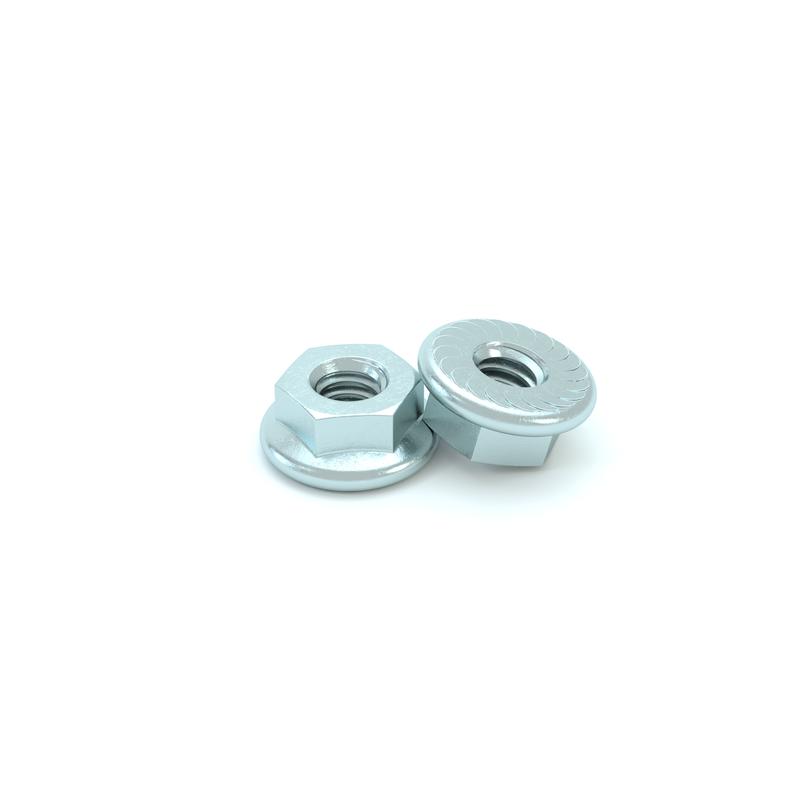 Гайка специальная с фланцем М6 DIN 6923 (уп.400шт) INOX A4 КМ LO21447