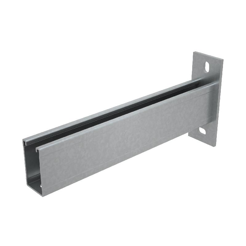 Консоль-Страт одиночная усилен. 41х72 KSSU72-500 HD осн.50-450 L500 2.5мм сталь гор. оцинк. КМ LO22227