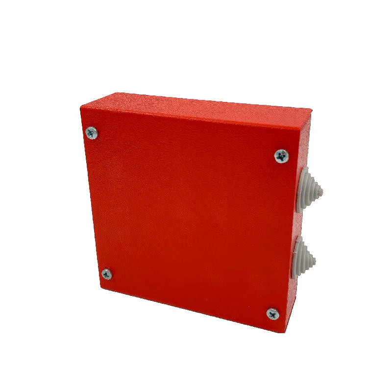 Коробка распределительная огнестойкая 130х130х40мм IP41 FIREFORT КРОПС-ST2 FRJB-KM-ST2-4-08-КРОПС-IP41 для кабелей до 4кв.мм 8 клемм КМ KR0089