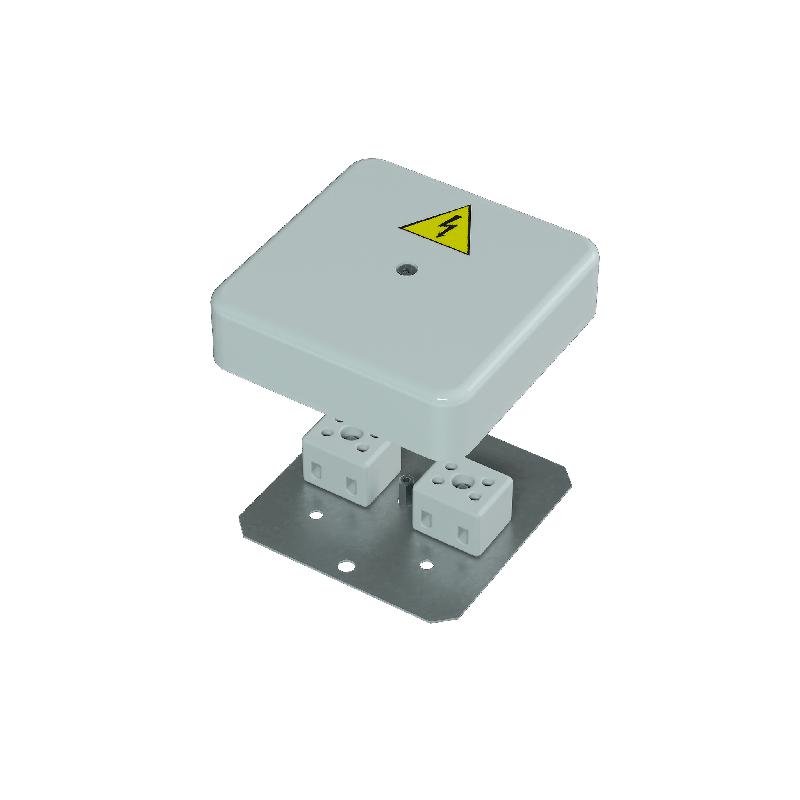 Коробка распределительная огнестойкая 100х100х30мм IP41 FIREFORT КРОПС-П2 FRJB-KM-P2-2.5-04-КРОПС-IP41 КРОПС-П2 для кабелей до 2.5кв.мм 4 клеммы КМ KR0026