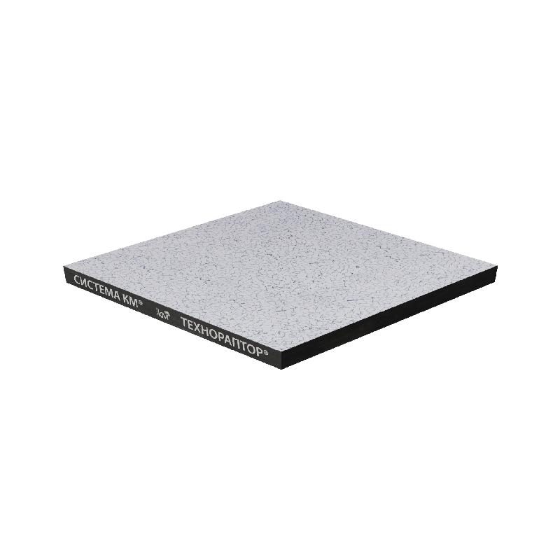 Панель ДСП DSP38-600-600-st-pvh-05 38/600/600 TECHNORAPTOR низ стальной лист; верх антистатический ПВХ; цвет 05 КМ LO48612