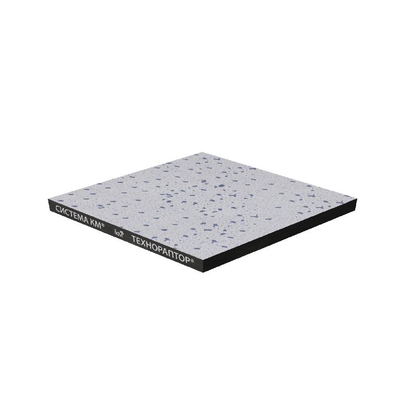 Панель ДСП DSP38-600-600-st-pvh-07 38/600/600 TECHNORAPTOR низ стальной лист; верх антистатический ПВХ; цвет 07 КМ LO48606