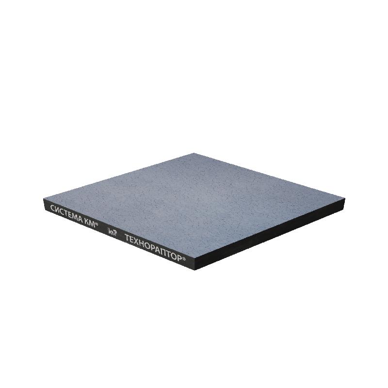Панель ДСП DSP38-600-600-st-pvh-12 38/600/600 TECHNORAPTOR низ стальной лист; верх антистатический ПВХ; цвет 12 КМ LO48609