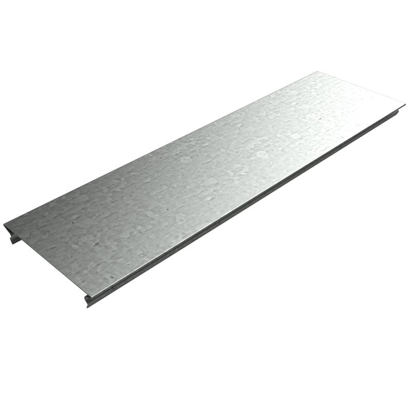 Крышка для лотка осн.50 L3000 сталь 0.55мм KL50-3000 RAL оцинк. КМ LO3372