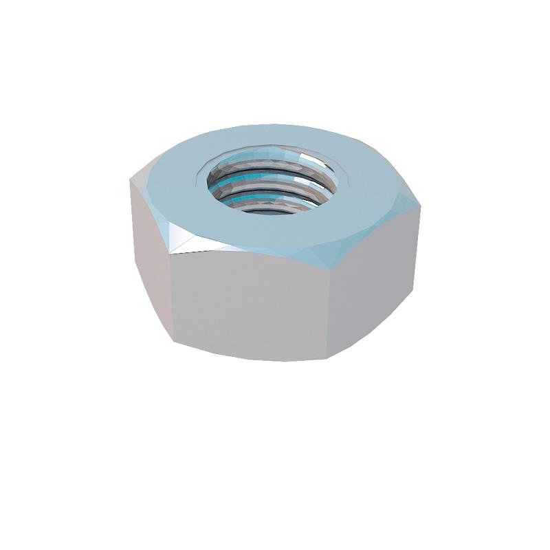 Гайка шестигранная М4 DIN 934 G4 (уп.500шт) КМ LO12284