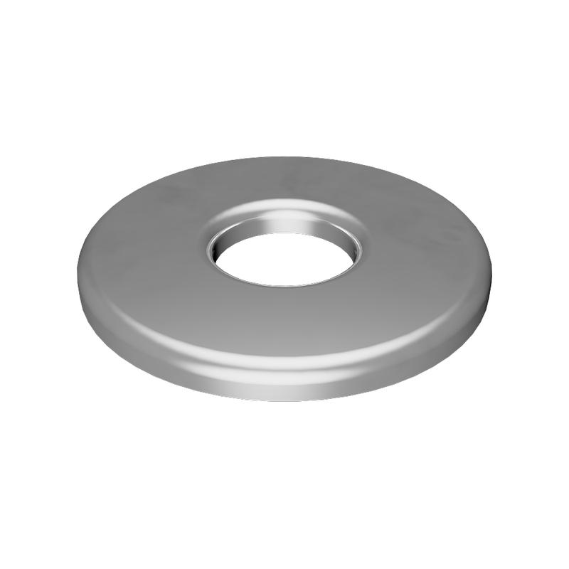 Шайба плоская усилен. М6 DIN 9021 SH6 INOX A2 сталь (уп.400шт) КМ LO10733