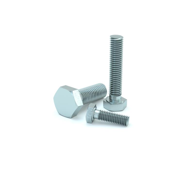 Болт с шестигранной головкой М4х20 DIN 933 BT4-20 INOX A4 сталь (уп.500шт) КМ LO9773
