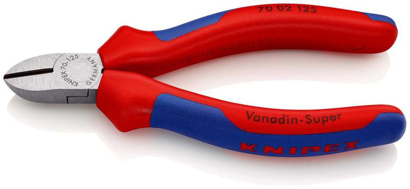 Бокорезы L-125мм твердость кромок 62 HRC черн. Knipex KN-7002125SB