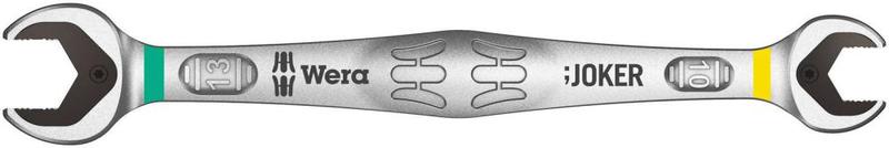 Ключ гаечный рожковый 6002 Joker (17х19х235мм) Wera WE-003765