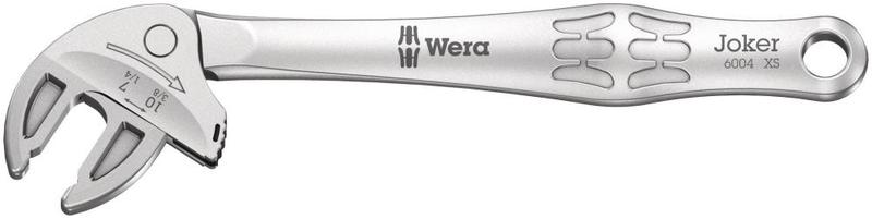 Ключ гаечный рожковый с самонастройкой 6004 Joker XS (7-10х117мм) Wera WE-020099