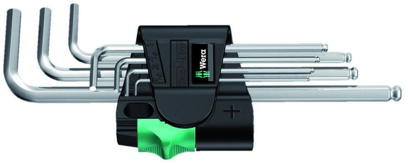Набор Г-образных ключей 950/7 PKL Hex-Plus 1 7 предметов (1.5/2/2.5/3/4/5/6мм) Wera WE-022181