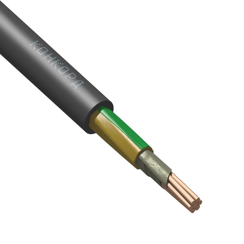 Кабель ВВГнг(А)-FRLS 1х120 МК Ж/З 1кВ (м) Конкорд 4227