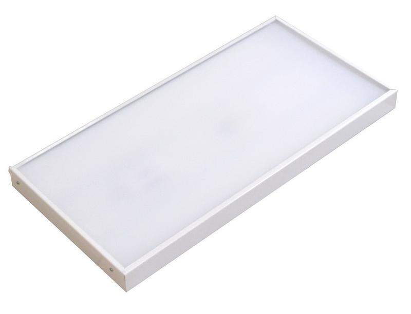 Светильник светодиодный Hors LED-02 36Вт 4000К IP40 4200лм УХЛ 4 1195х295х40 встраив./накладной в армстронг рассеив. полимер. микропризма Ксенон 0143636183-34
