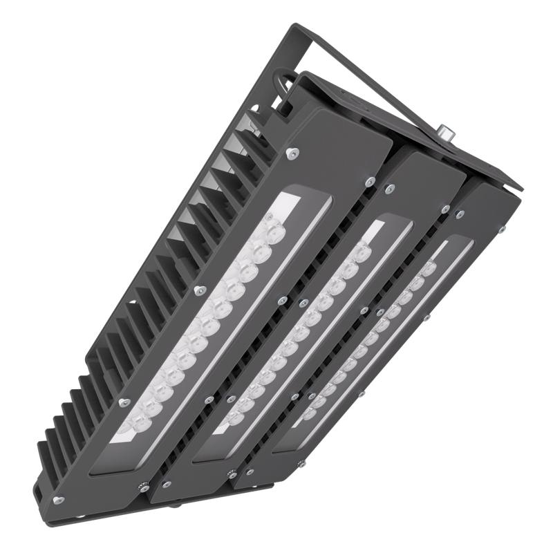 Прожектор светодиодный LAD LED R700-3-PC-30-750-D48-300L1 ST 300Вт IP67 5000К 230В CRI70 КСС типа 