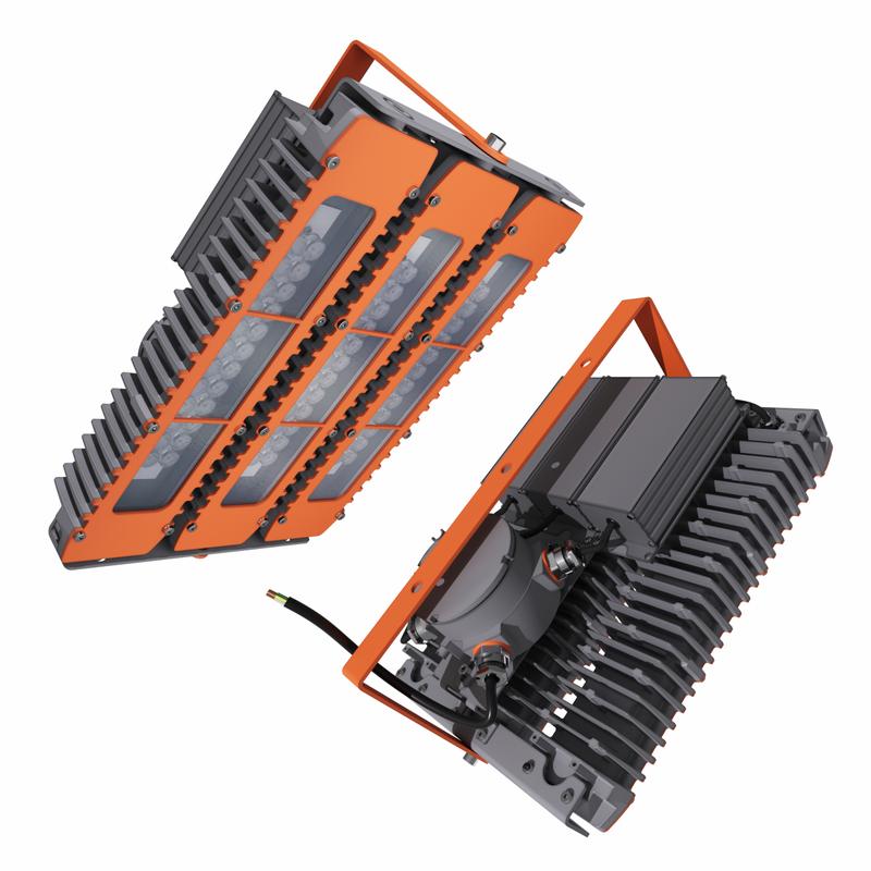 Светильник светодиодный взрывозащ. LAD LED R320-3-10G-230AC-50L Ex 165Вт 5000К IP66 20856лм 230В КСС типа 