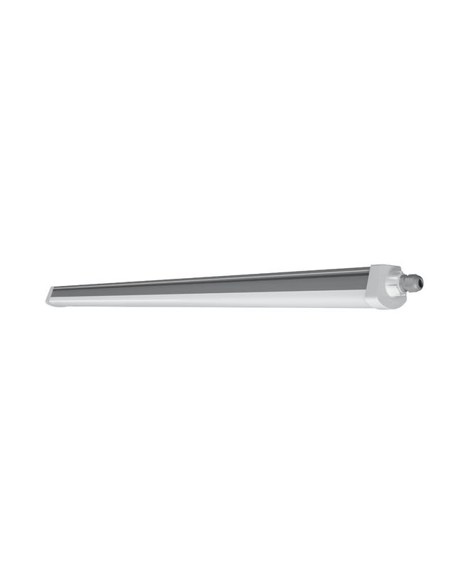 Светильник светодиодный DAMP PROOF COMPACT 1500 55Вт 4000К 6700Лм IP66 компактный GY 1.5м сер. LEDVANCE 4058075210103