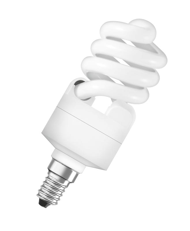 Лампа люминесцентная компакт. DULUXSTAR MINI TWIST 12W/827 12Вт E14 спиральная 2700К OSRAM 4052899916098