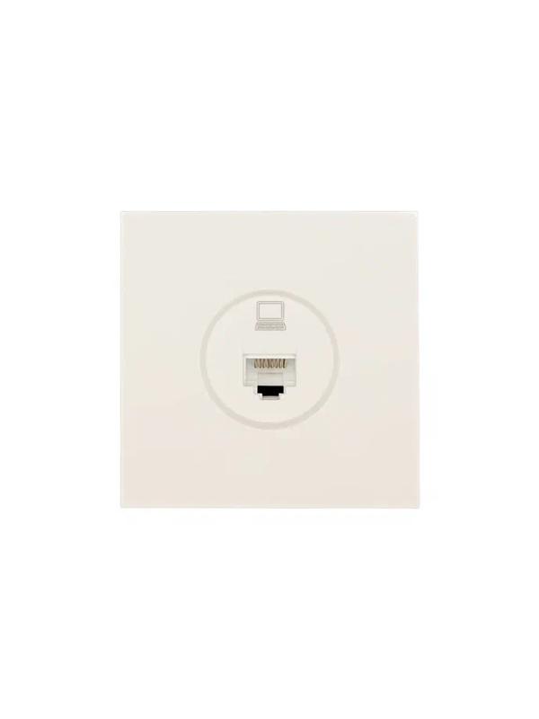 Розетка компьютерная 1-м СП ZIMA IP20 механизм сл. кость LEZARD 704-9088-139