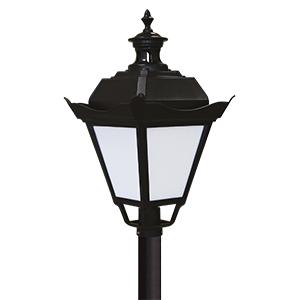 Светильник светодиодный LedPark-02-028 (740.D.60.N) 28Вт 2200лм 4000К CRI>70 IP54 370х370х670мм монтаж на опору с посадочным 60мм LeaderLight М0000067545