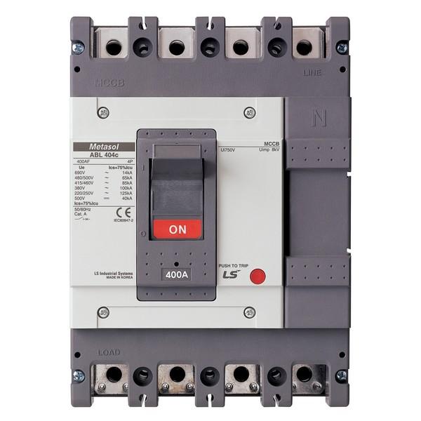 Выключатель автоматический 4п 400А 42/37кА ABN404c 380/415В LS Electric 164001200
