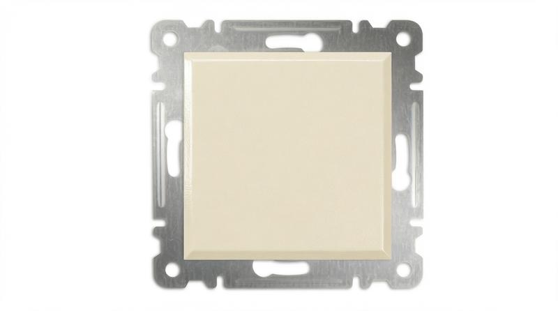 Выключатель 1-кл. СП Karea 10А IP20 механизм крем. Makel 57010001
